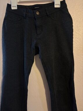 Forever 21 Womanโs Low Rise Dark Charcoal Grey Jegging Pants Size S